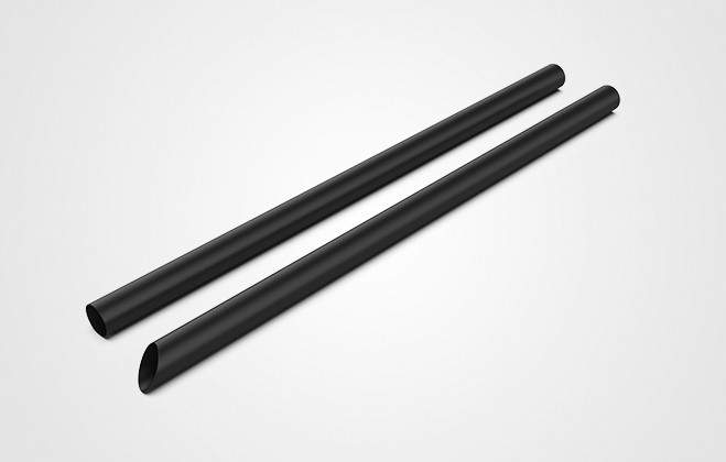 Black PLA Straws Wholesale
