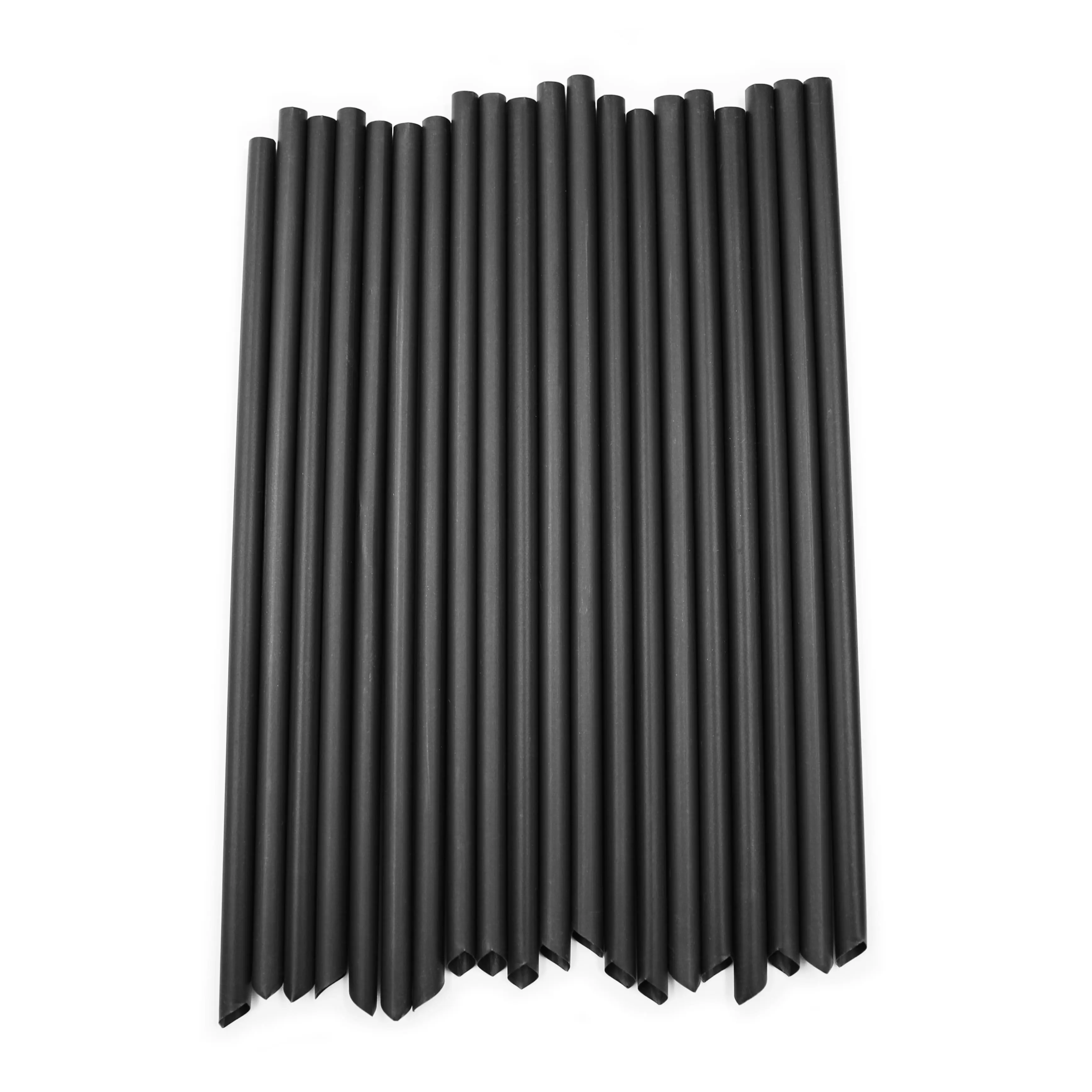 Black PLA Straws Bulk