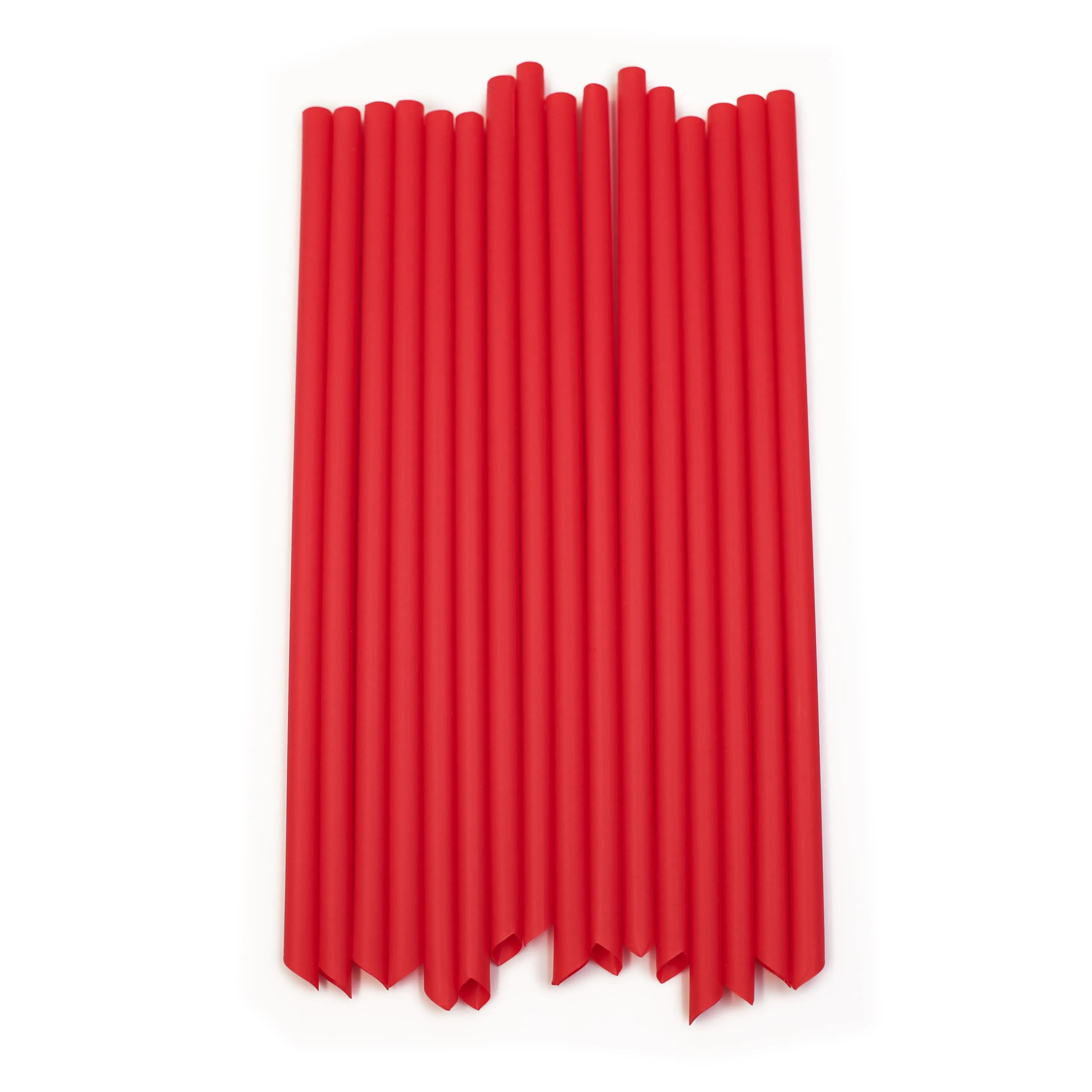 Red PLA Straws Wholesale