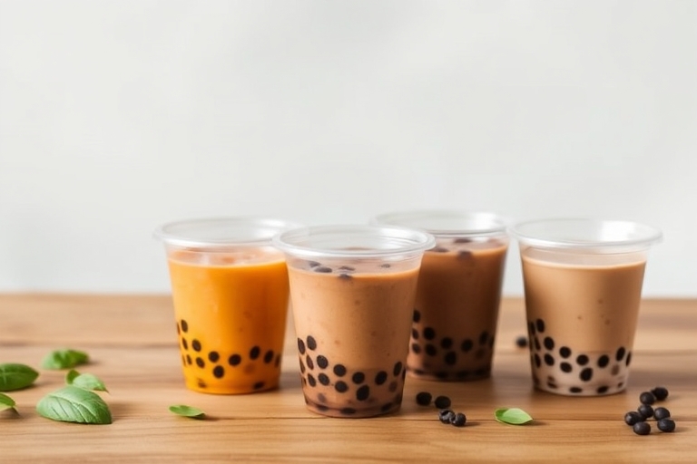 Biodegradable Bubble Tea Cups Biodegradable Bubble Tea Cups
